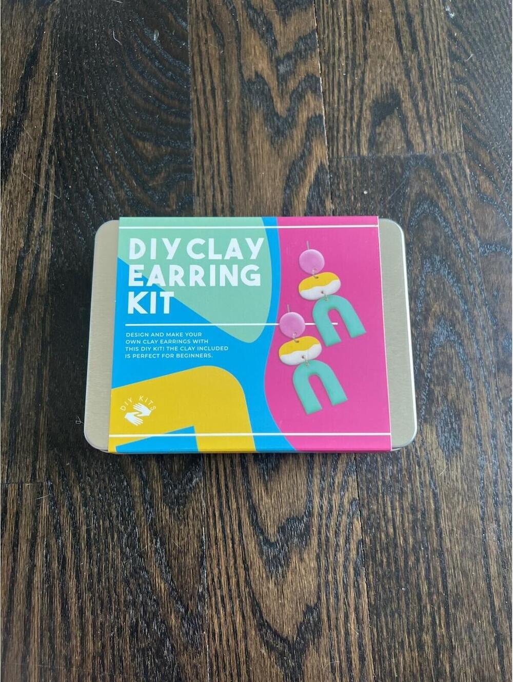DIY Clay Earring Kit in Storage Tin - Picture 3 of 4
